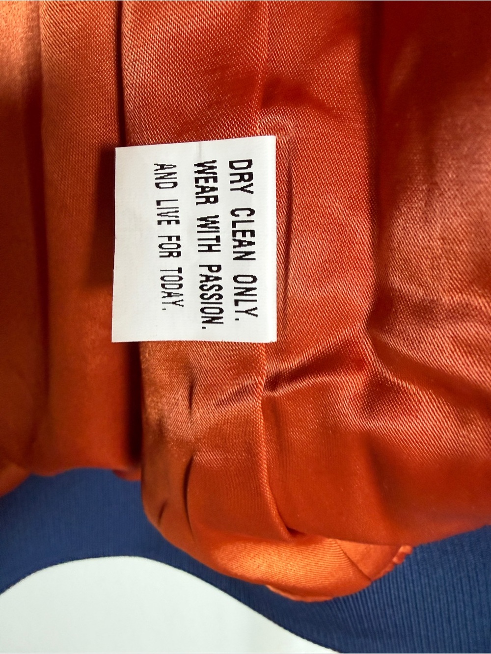 Original Navy Rising Sun Bomber Jacket - Picture 6 of 11